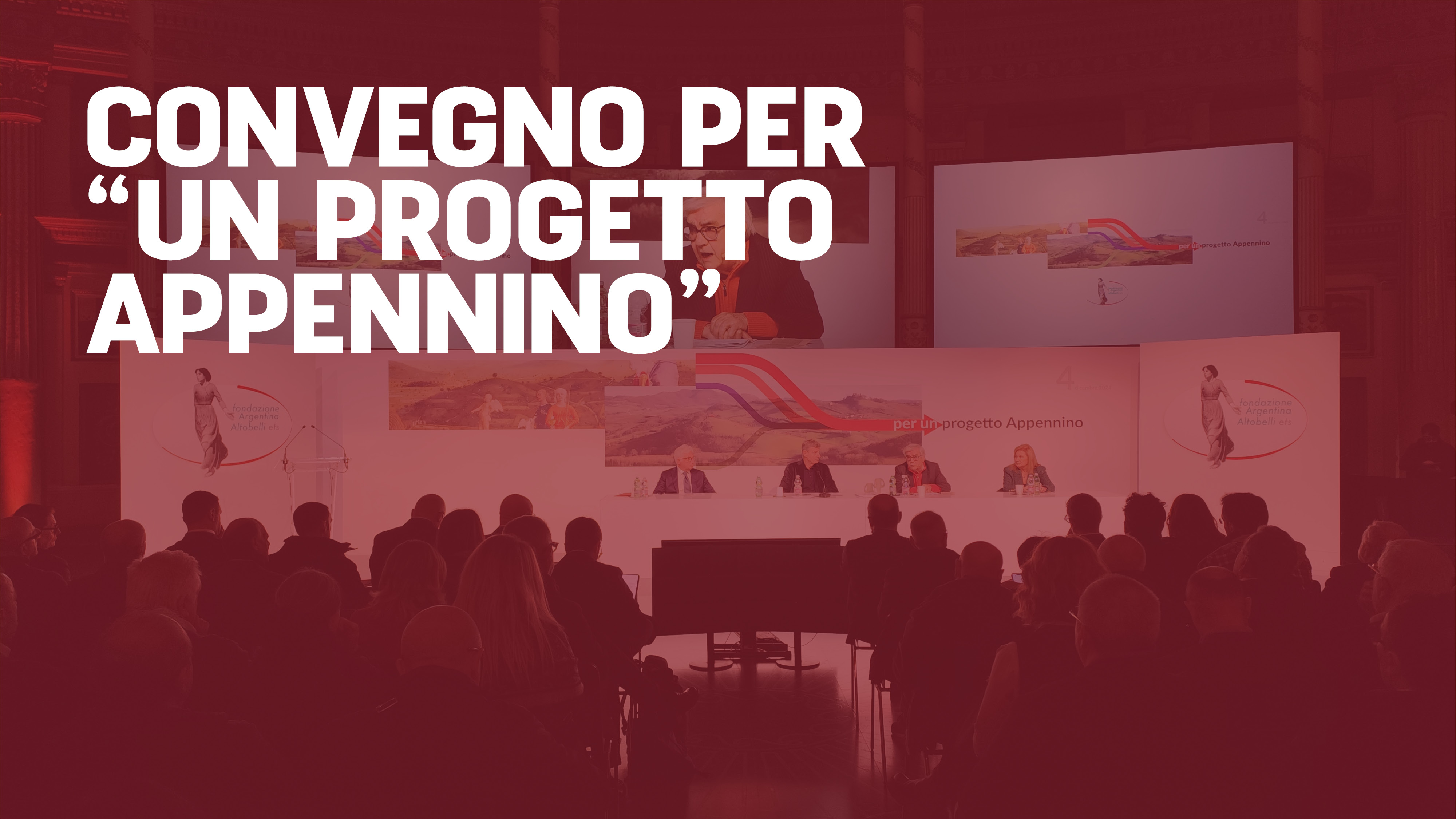 Convegno per “un progetto Appennino”